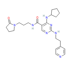 2D structure of the orthosteric ligand