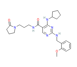 2D structure of the orthosteric ligand