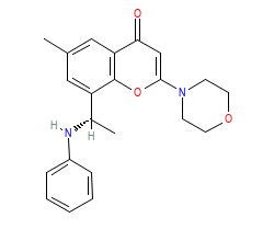 2D structure of the orthosteric ligand