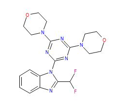 2D structure of the orthosteric ligand