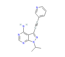 2D structure of the orthosteric ligand