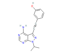 2D structure of the orthosteric ligand