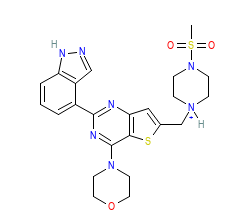 2D structure of the orthosteric ligand