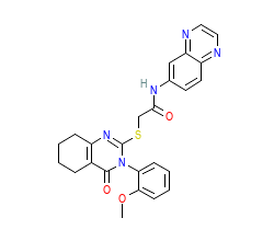 2D structure of the orthosteric ligand