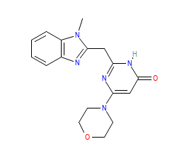 2D structure of the orthosteric ligand