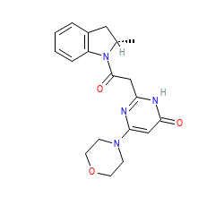 2D structure of the orthosteric ligand