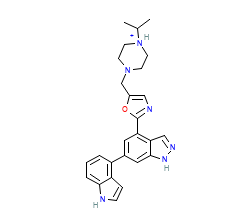 2D structure of the orthosteric ligand