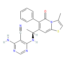 2D structure of the orthosteric ligand