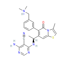 2D structure of the orthosteric ligand
