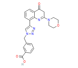 2D structure of the orthosteric ligand