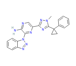 2D structure of the orthosteric ligand