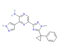 2D structure of the orthosteric ligand