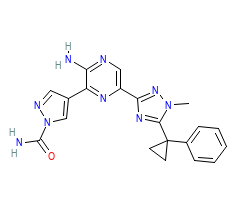 2D structure of the orthosteric ligand