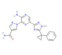 2D structure of the orthosteric ligand