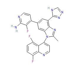 2D structure of the orthosteric ligand