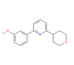 2D structure of the orthosteric ligand