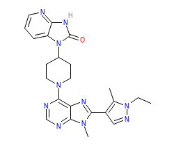 2D structure of the orthosteric ligand