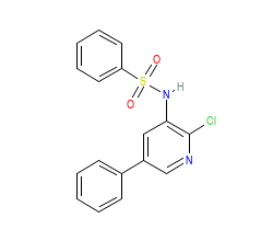 2D structure of the orthosteric ligand