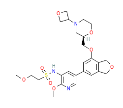 2D structure of the orthosteric ligand