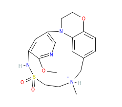 2D structure of the orthosteric ligand