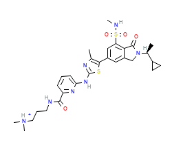 2D structure of the orthosteric ligand