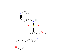 2D structure of the orthosteric ligand