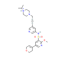 2D structure of the orthosteric ligand