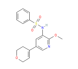 2D structure of the orthosteric ligand