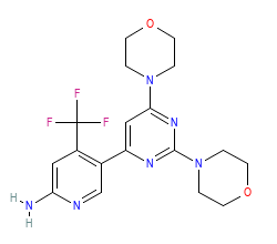 2D structure of the orthosteric ligand
