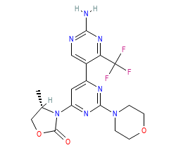 2D structure of the orthosteric ligand