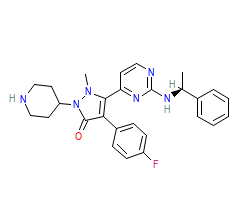 2D structure of the orthosteric ligand