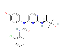 2D structure of the orthosteric ligand