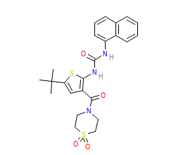 2D structure of the orthosteric ligand