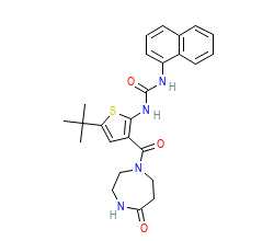 2D structure of the orthosteric ligand