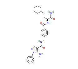 2D structure of the orthosteric ligand