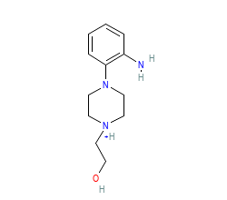 2D structure of the allostericligand