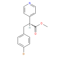 2D structure of the orthosteric ligand
