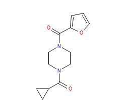 2D structure of the orthosteric ligand