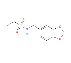2D structure of the orthosteric ligand