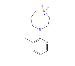 2D structure of the orthosteric ligand