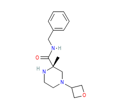 2D structure of the allostericligand
