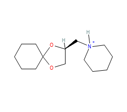 2D structure of the allostericligand