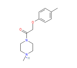 2D structure of the orthosteric ligand