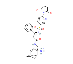 2D structure of the allostericligand