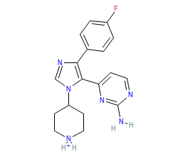 2D structure of the orthosteric ligand