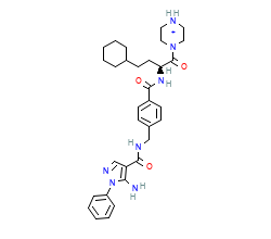 2D structure of the orthosteric ligand