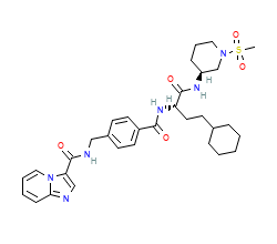 2D structure of the orthosteric ligand