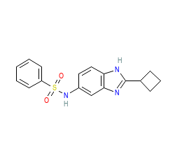 2D structure of the orthosteric ligand