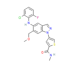 2D structure of the orthosteric ligand